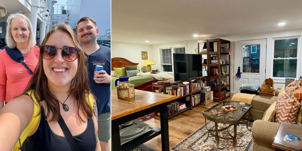 We spent ,000 transforming our basement into an in-law suite for my mom. Living together works for our family, and we all save money.