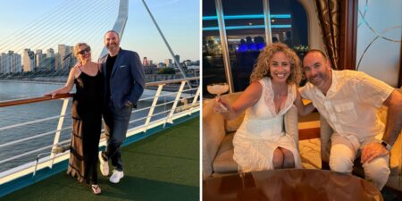 My husband and I took a cruise in Europe while our kids were at camp. It was unsettling at first not to have parenting duties.