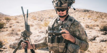 These smartphones on soldiers’ chests are becoming an important tool in the US Army’s plans for a high-tech fight