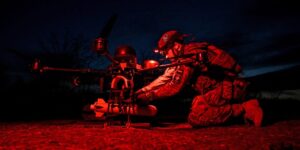 Ukraine has drones that can lock onto targets when Russia severs the connection to their operators, letting them complete their attacks