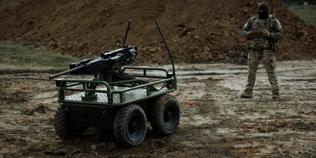 Ukraine is teaching NATO troops how ground robots work in war — and where they don’t