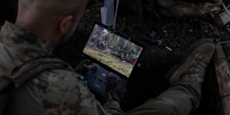 Ukraine’s drone strikes depend heavily on US tech like Starlink that it doesn’t control. Its officers are worried.