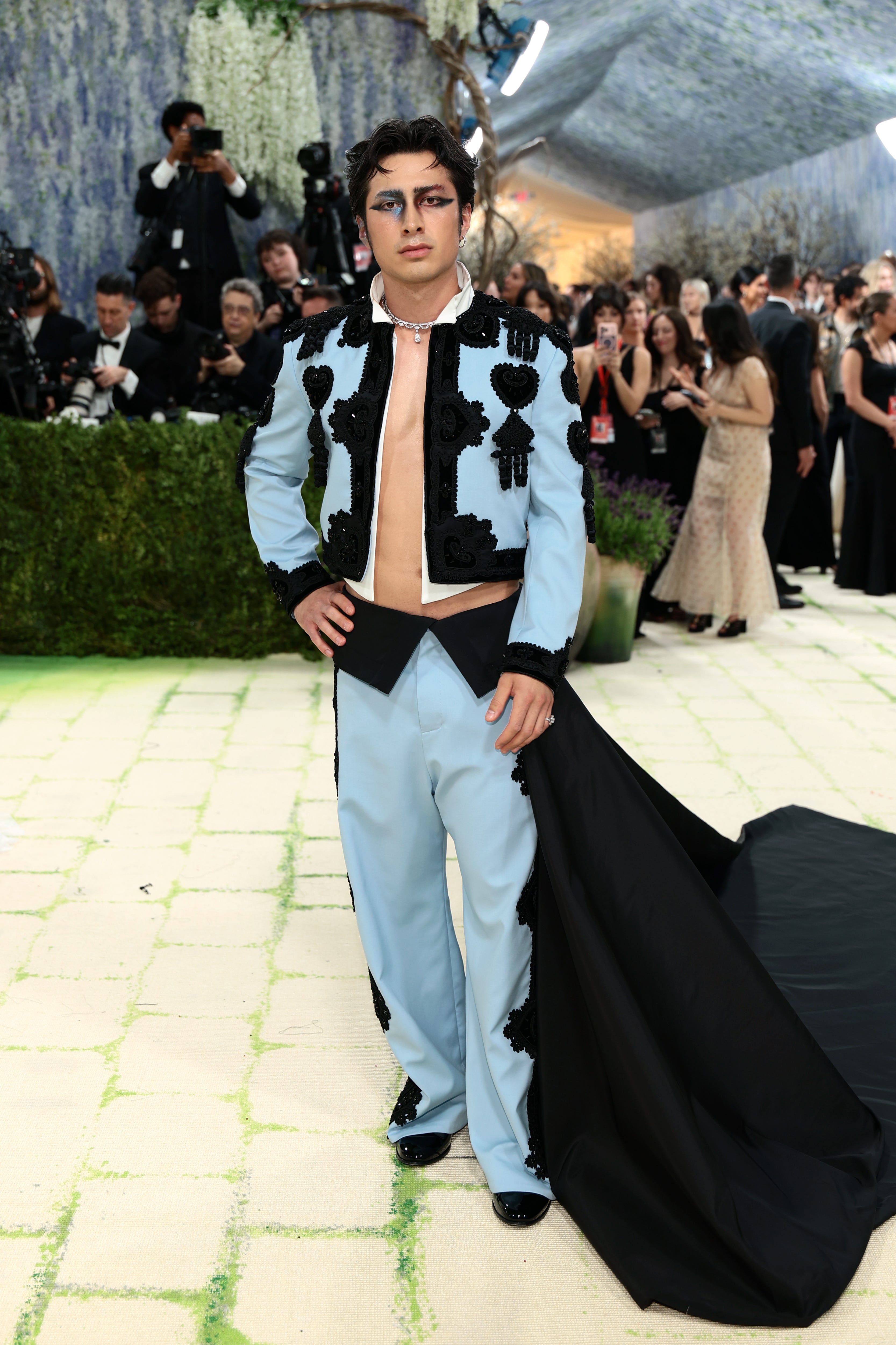 Hudson Williams at the 2026 Met Gala.