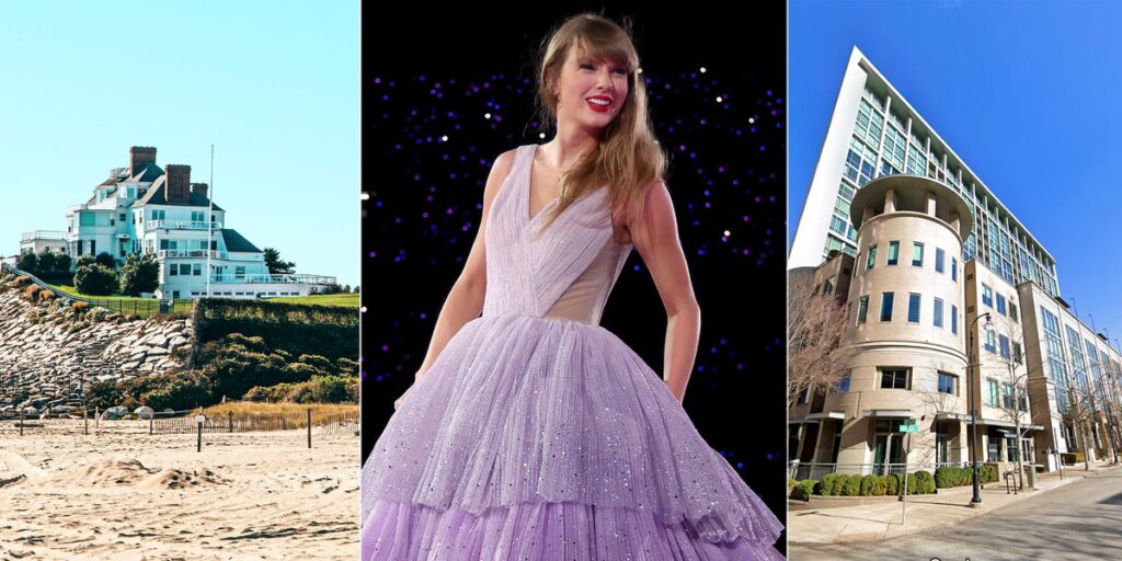 Taylor Swift’s 0 million real estate portfolio includes houses in Nashville, Rhode Island, and Beverly Hills Taylor Swift’s 0 million real estate portfolio includes houses in Nashville, Rhode Island, and Beverly Hills