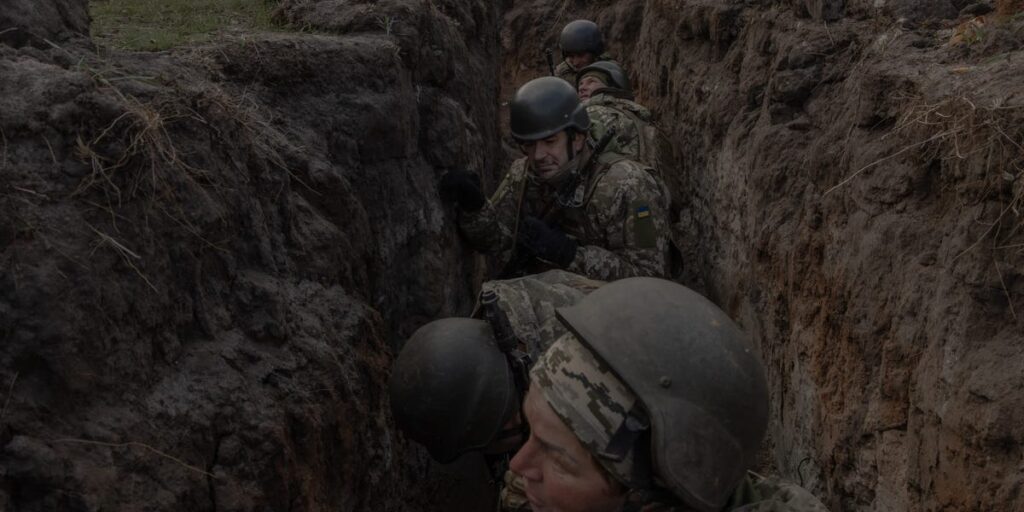 Ukraine’s front lines are so dangerous that troops take casualties just moving in and out of their own trenches