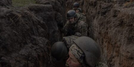 Ukraine’s front lines are so dangerous that troops take casualties just moving in and out of their own trenches