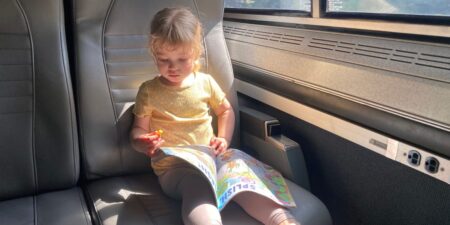 We’ve flown and taken long road trips with my toddler. A 9-hour Amtrak ride tested our parenting skills.