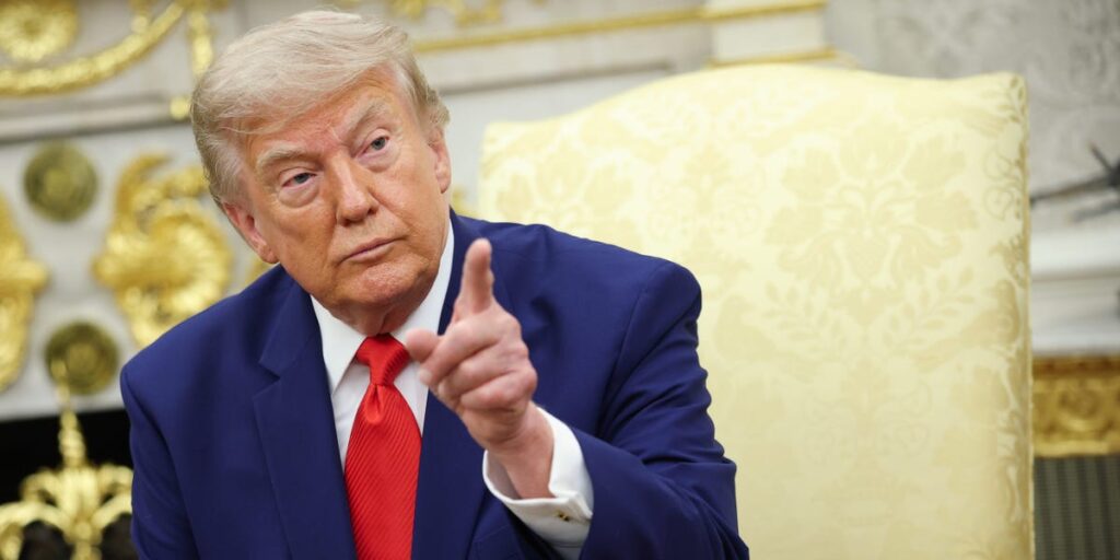 Everything Trump has put his name and face on as president — so far