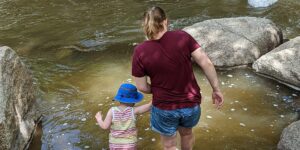 A stranger yelled at my child to stop crying. After standing up for my daughter, I stopped being so hard on myself.