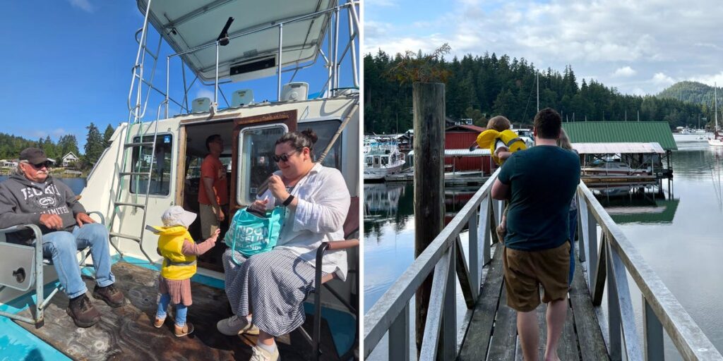 My husband has been going on the same family trip every year since he was a baby. Now, we get to bring our daughter.