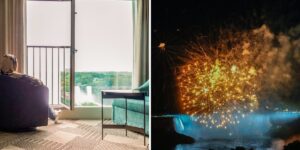 I spent ,000 to stay in a hotel directly facing Niagara Falls. The room surprised me in 4 ways.
