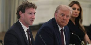 Trump revealed the seating chart for his big AI meeting. See who’s in — and who’s missing.