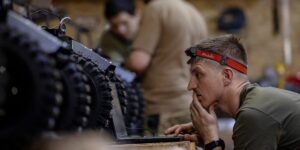 A Ukrainian commander tells us why troops attack in the day and roll out their war ‘robots’ at night