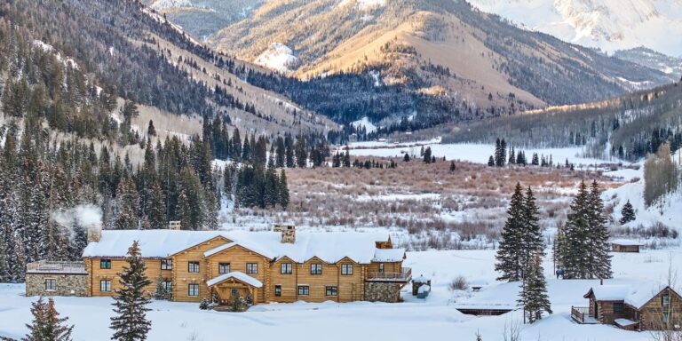 A billionaire wanted 5 million for his Aspen compound. He got .5 million.