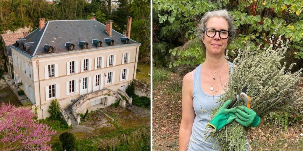 At 56, I bought a chateau in France. I never imagined I’d spend my midlife creating my dream home and business.
