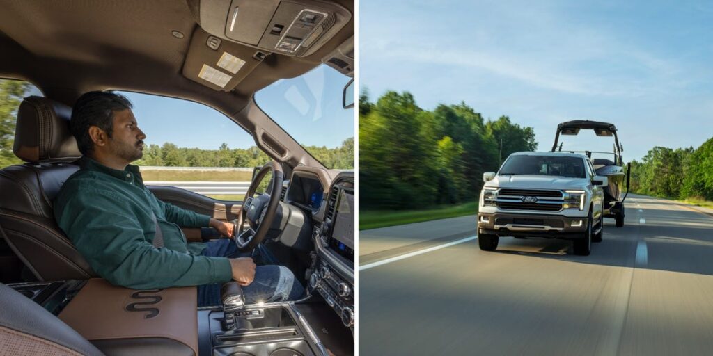 Ford is bringing hands-free driving to people towing boats and campers