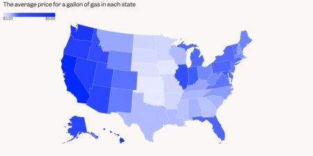Gas prices are climbing again. See the states where it is the most and least expensive. Gas prices are climbing again. See the states where it is the most and least expensive.