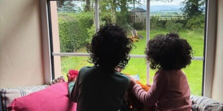 I grew up being afraid to make mistakes and show my emotions. I’m raising my children differently.