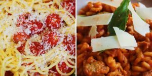 I tried easy weeknight pasta recipes by Ina Garten and Ree Drummond. One earned a spot in my dinner rotation.