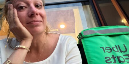 I’m 45 and spent months trying to find a new corporate job. Now I’m delivering food to support my 2 kids.