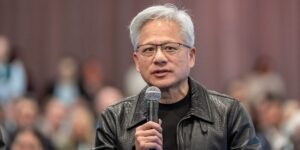 Jensen Huang said China isn’t spending time debating the AI apocalypse. We are, the Chinese internet says.