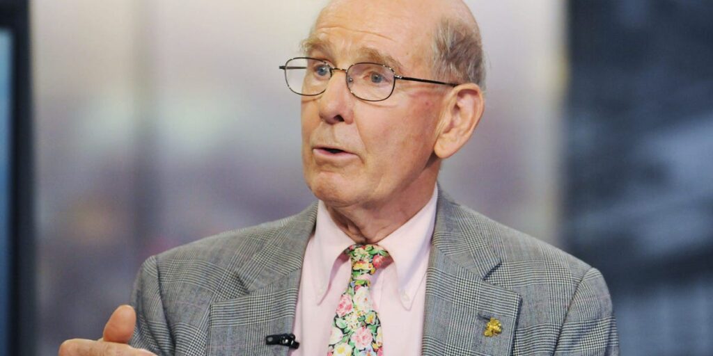 Legendary economist Gary Shilling says consumer signals point to a recession in the next 12 months