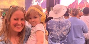 My 3-year-old has been to more than a dozen big concerts. We don’t worry about late bedtimes.