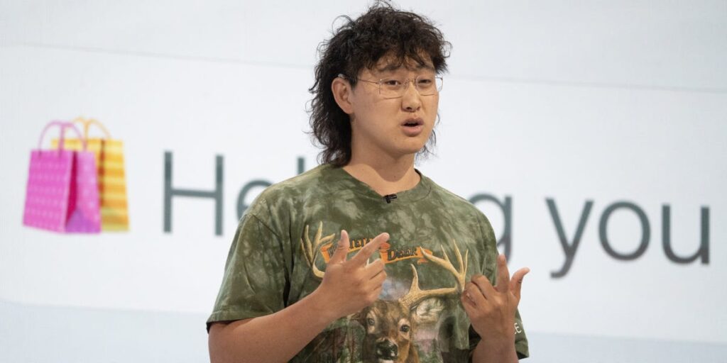 Silicon Valley’s new fashion icon: Alexandr Wang and his camo t-shirt