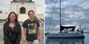 We quit our jobs in our 30s to travel and live part-time from a sailboat. We have no regrets about giving up the golden handcuffs.